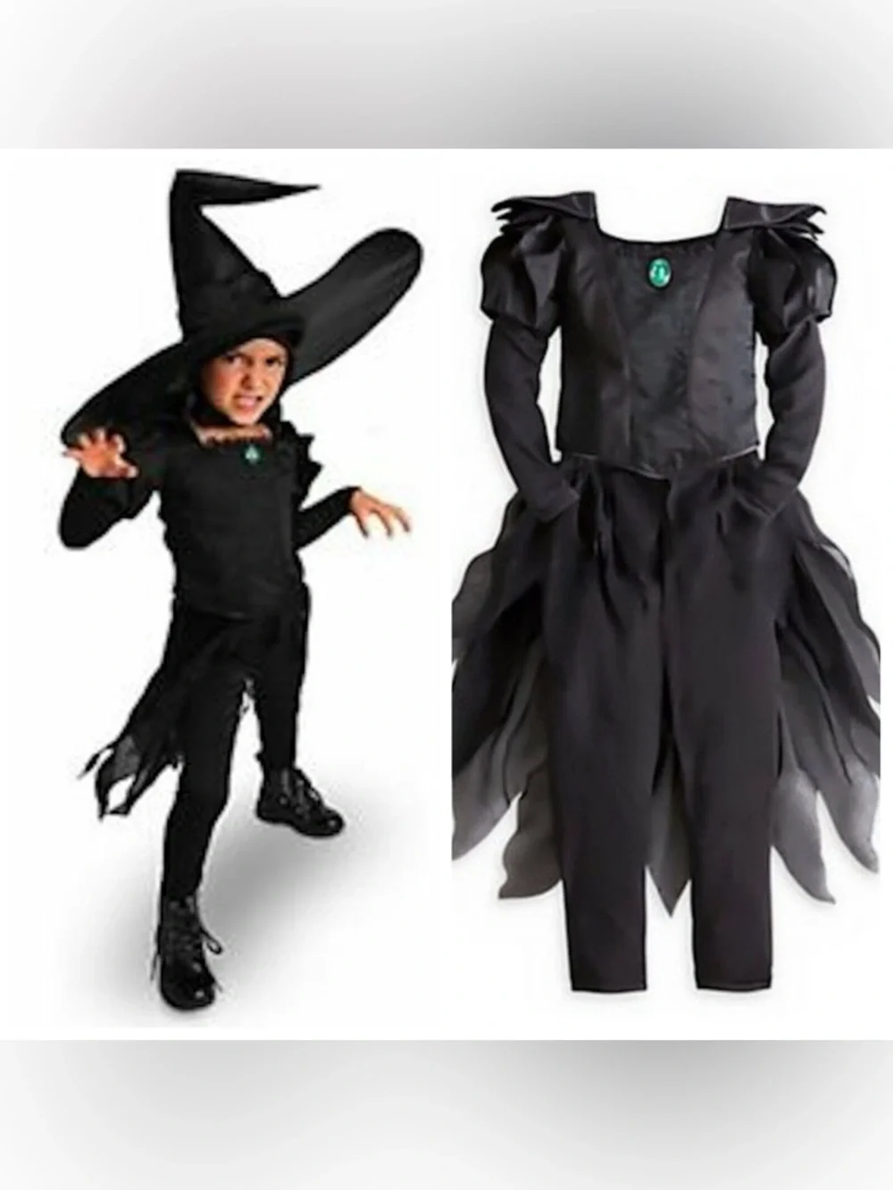 Kids’ Disney Wicked Witch Costume - Picture 1 of 4